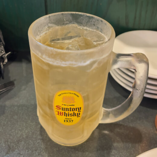 富泰楼麺房　ハイボール